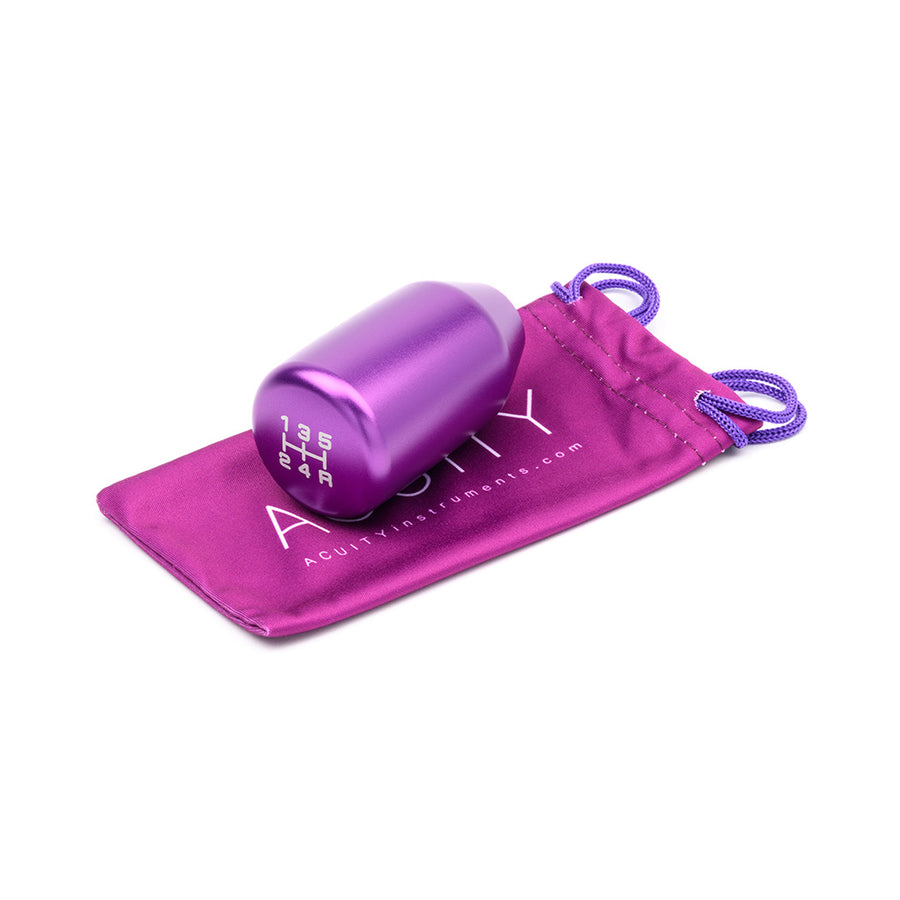 ESCO-T5 5-Speed Shift Knob in Satin Purple Finish (M10x1.5)