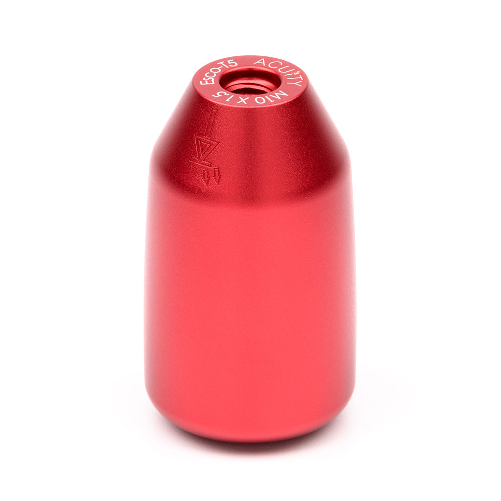 ESCO‑T5 Satin Red Shift Knob M10×1.5 – ACUITY Instruments