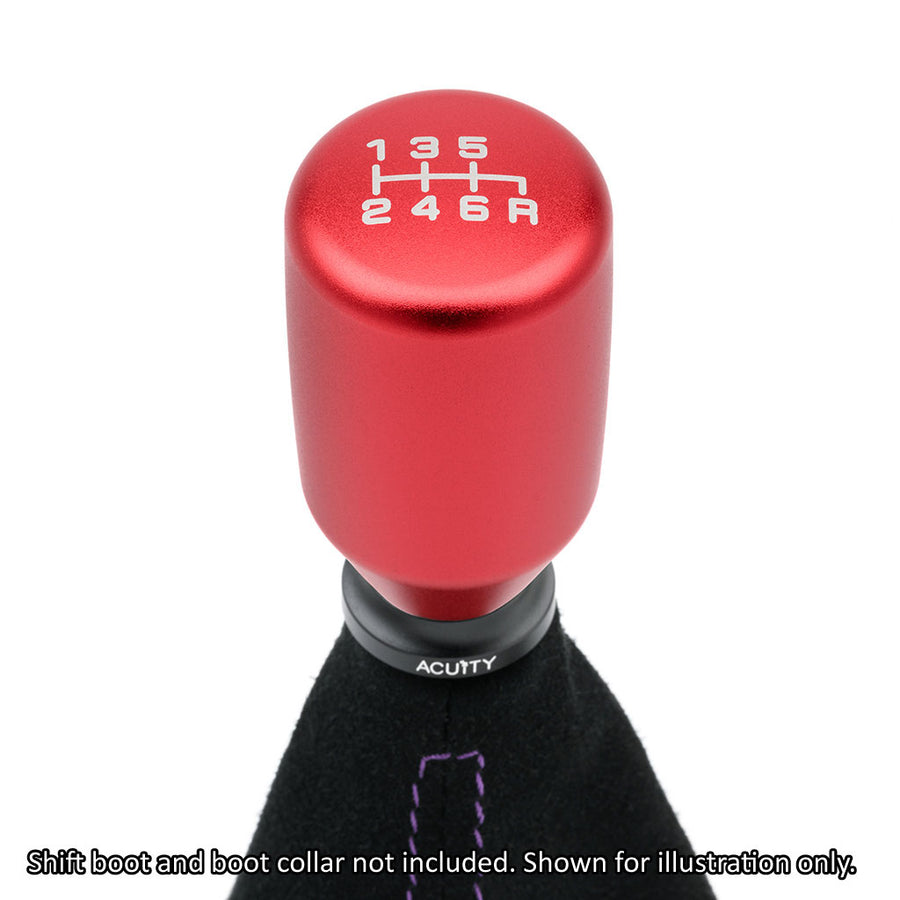 ESCO-T6 Shift Knob in Satin Red Finish (M10X1.5)