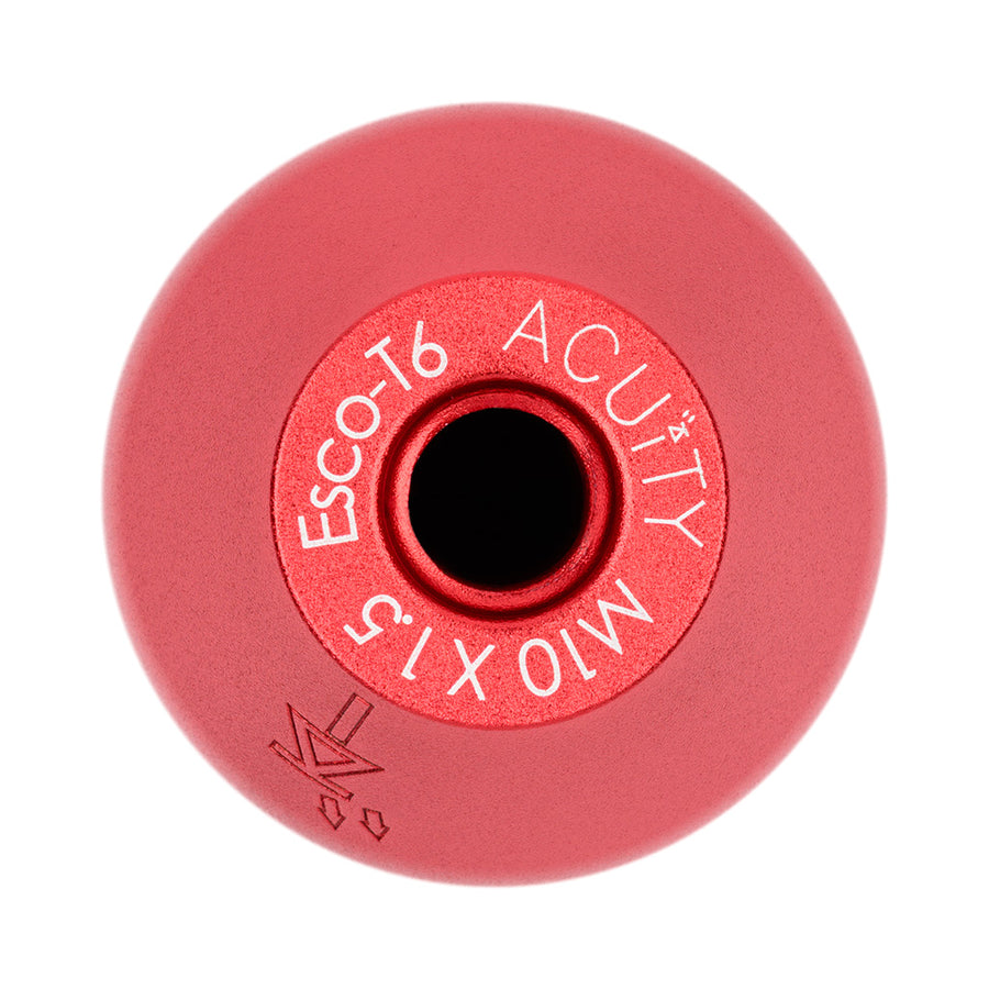 ESCO-T6 Shift Knob in Satin Red Finish (M10X1.5)