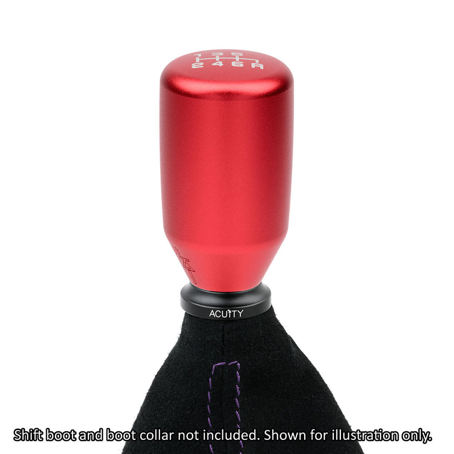 ESCO-T6 Shift Knob in Satin Red Finish (M10X1.5)