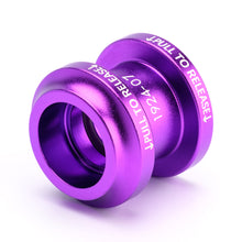 Shift Boot Collar Upgrade in Satin Purple Aluminum Finish (M10X1.5)