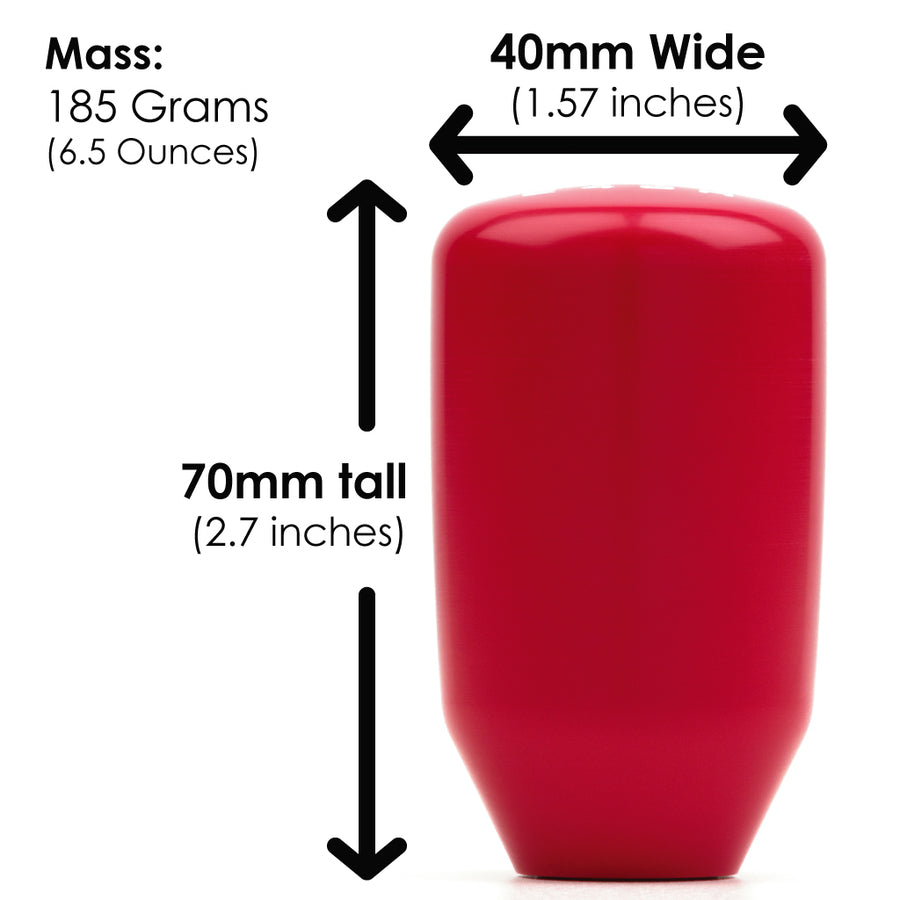 ESCO-Insulated 6-Speed Shift Knob in Red (M10X1.5) – ACUITY
