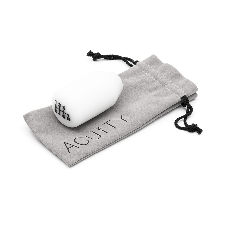 White Insulated 6-Speed ESCO Shift Knob Honda/Acura M10×1.5