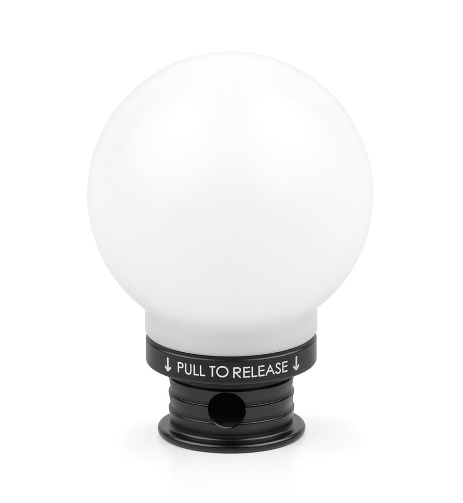 POCO Insulated Low-Profile Shift Knob White (M10×1.5) – ACUITY