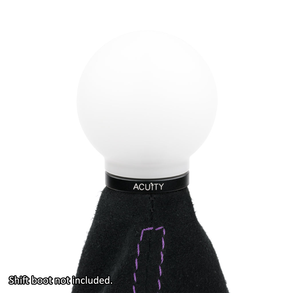 POCO Insulated Low-Profile Shift Knob White (M10×1.5) – ACUITY