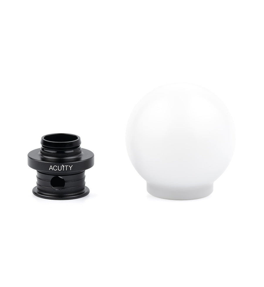 POCO Insulated Low-Profile Shift Knob White (M10×1.5) – ACUITY