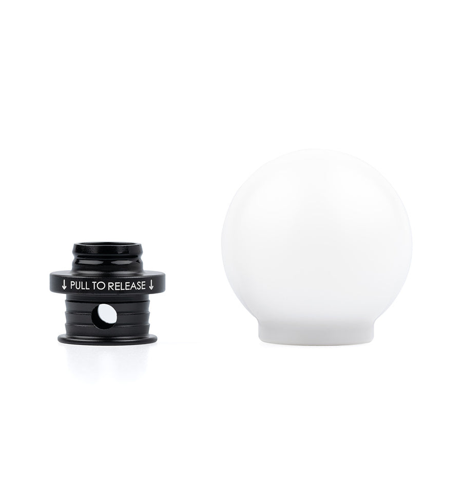 POCO Insulated Low-Profile Shift Knob White (M10×1.5) – ACUITY