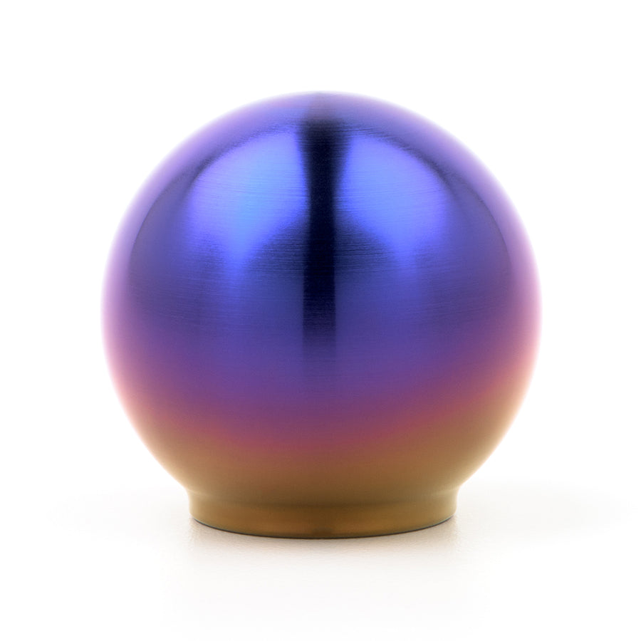 POCO-Ti Low Profile Shift Knob in Burnt Titanium Finish (M10x1.5)