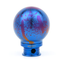 POCO-Ti Low Profile Shift Knob in Splatter Titanium Finish (M10x1.5)