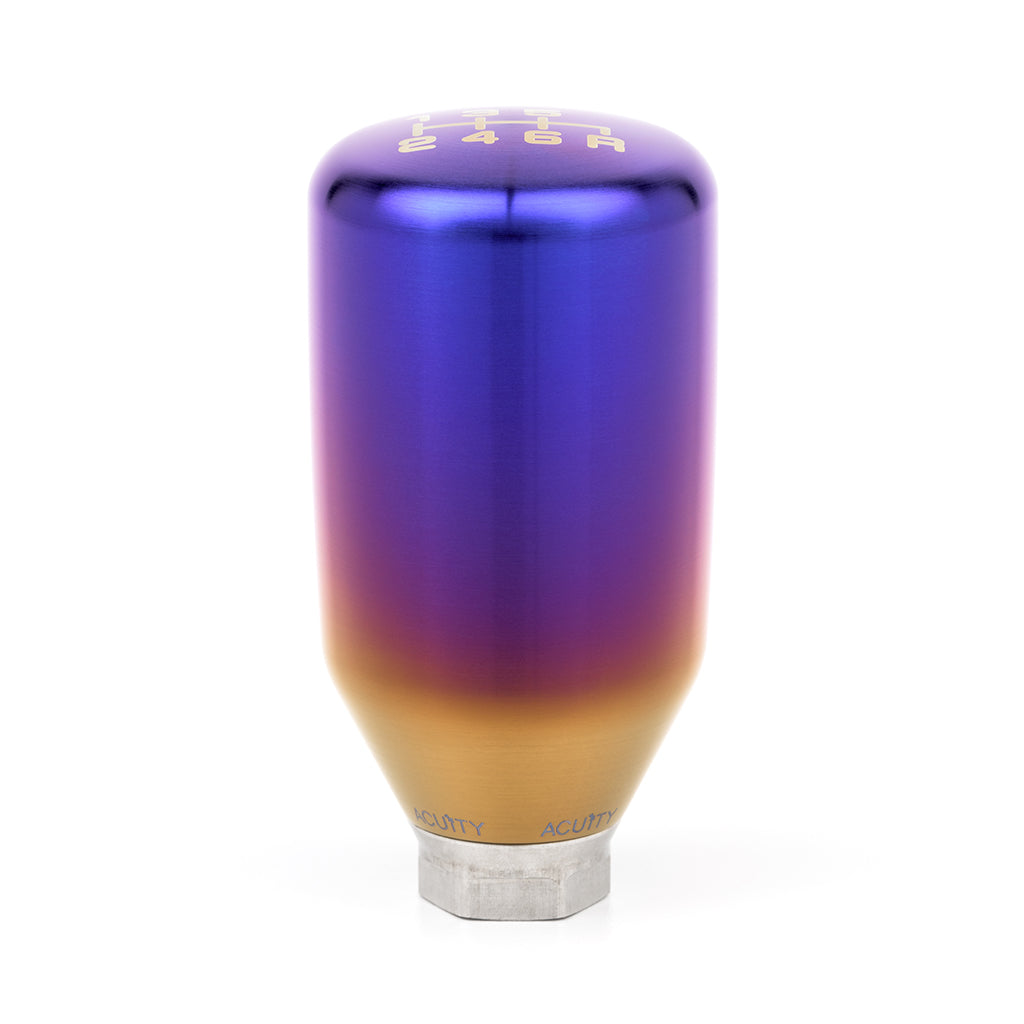 ESCO‑Ti Burnt Titanium Shift Knob M10×1.5 – ACUITY Instruments