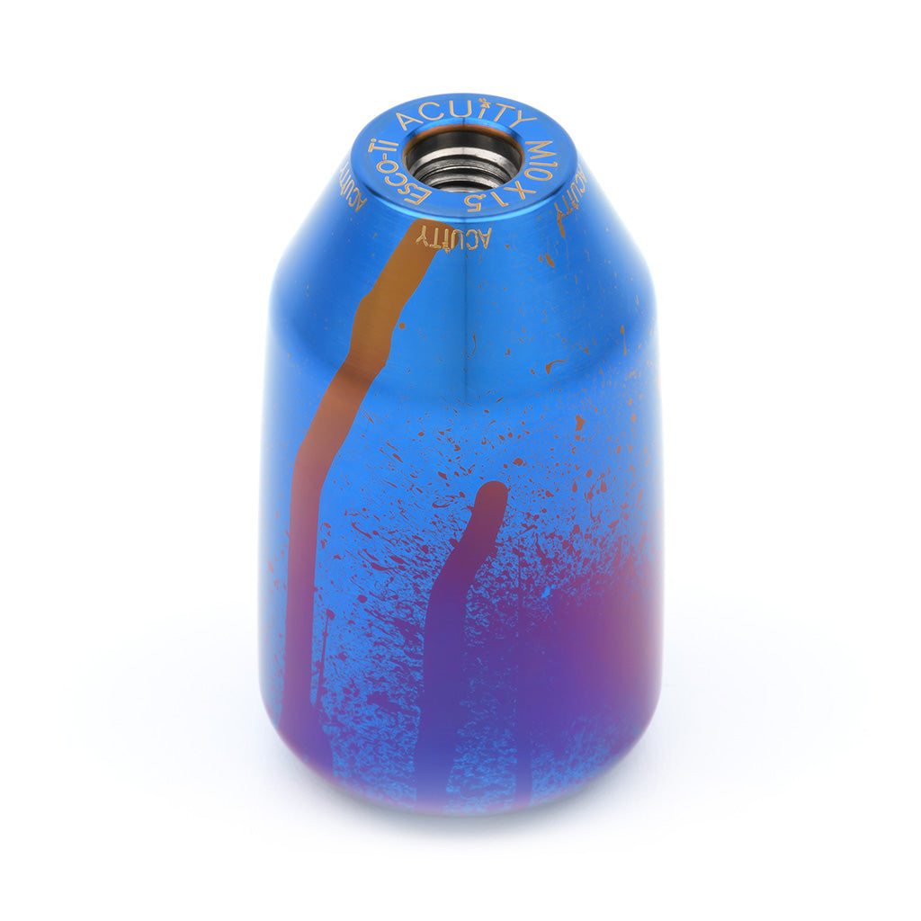 ESCO-Ti Shift Knob in Splatter Titanium Finish (M10X1.5