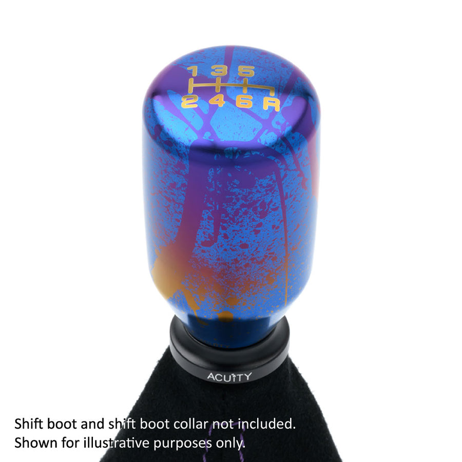 ESCO-Ti Shift Knob in Splatter Titanium Finish (M10X1.5)