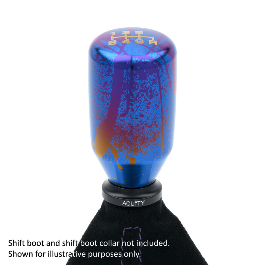 ESCO-Ti Shift Knob in Splatter Titanium Finish (M10X1.5)