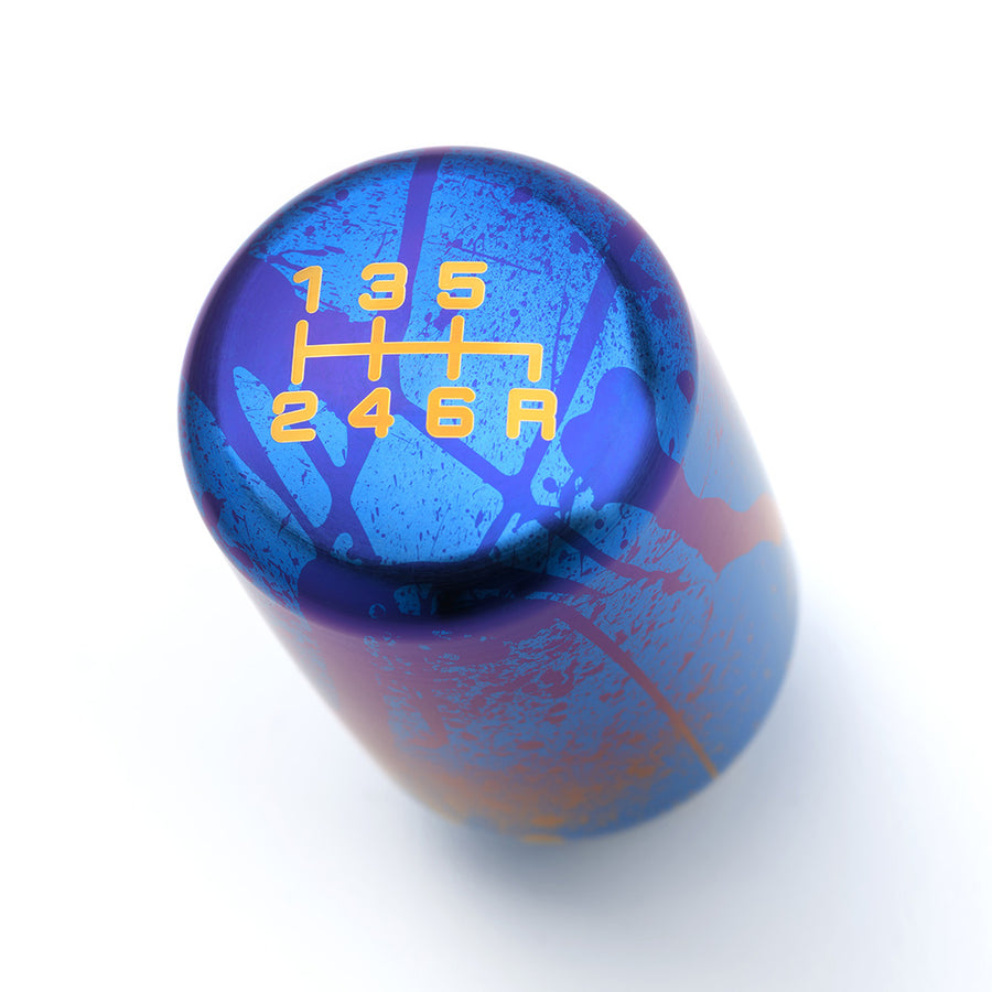 ESCO-Ti Shift Knob in Splatter Titanium Finish (M10X1.5)