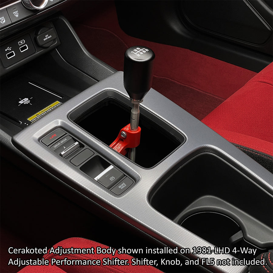 Cerakoted Adjustment Bodies for 1981-LHD Shifters