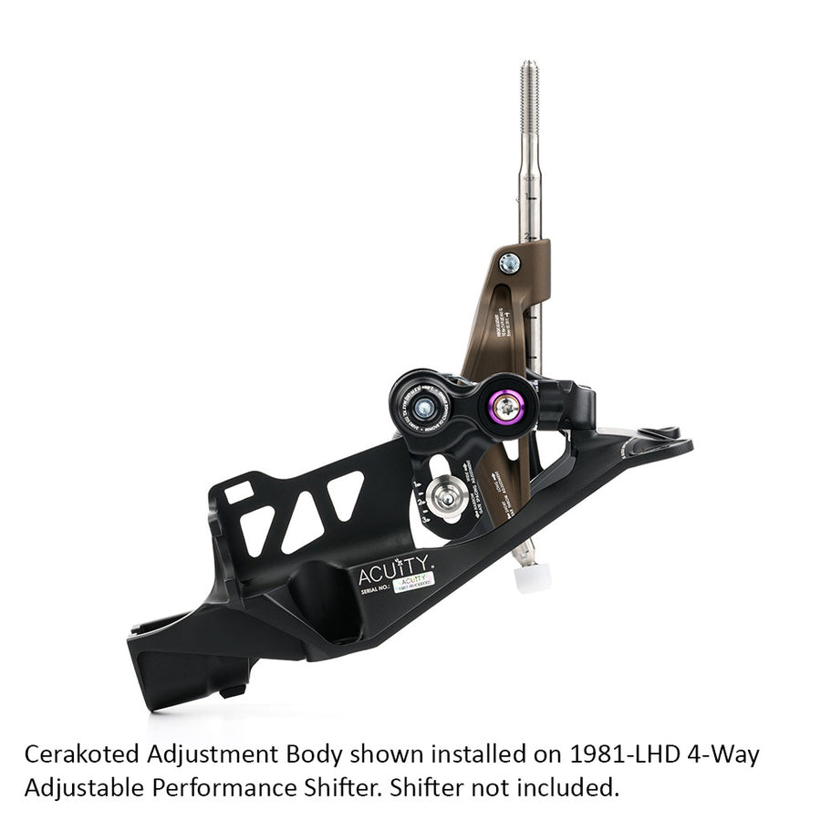 Cerakoted Adjustment Bodies for 1981-LHD Shifters