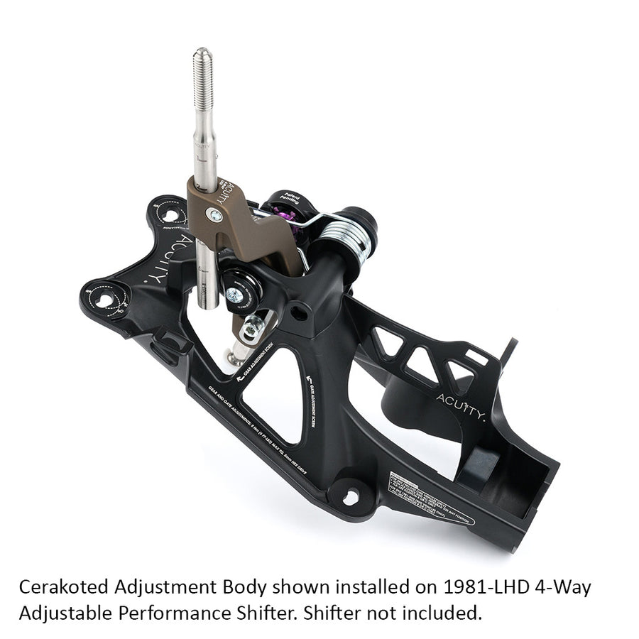 Cerakoted Adjustment Bodies for 1981-LHD Shifters