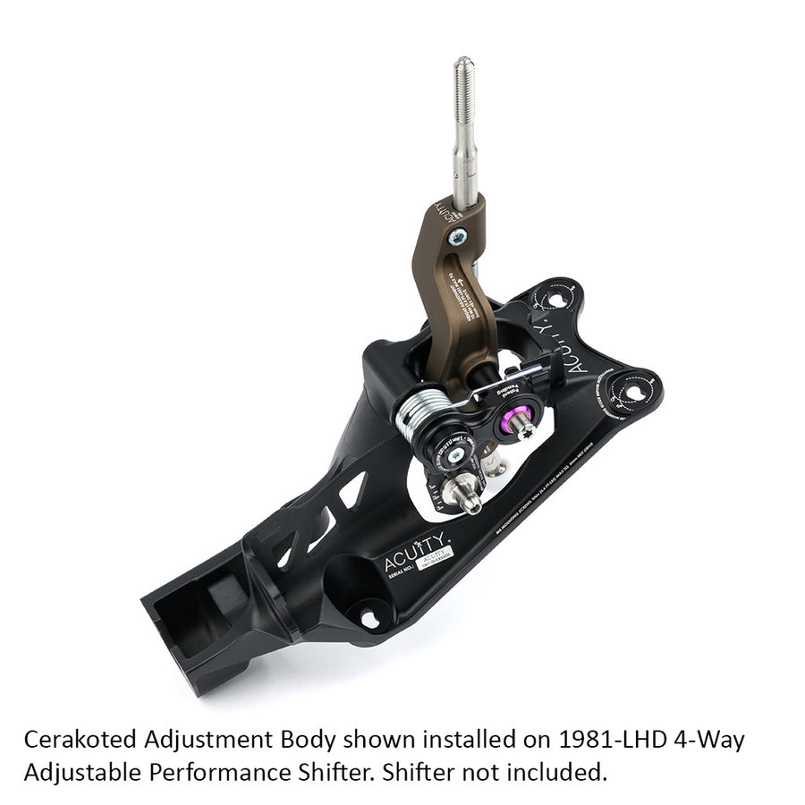 Cerakoted Adjustment Bodies for 1981-LHD Shifters