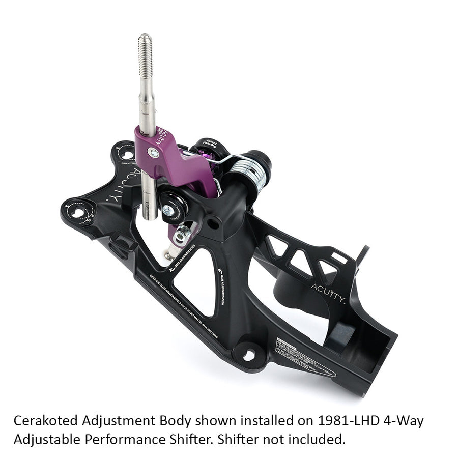 Cerakoted Adjustment Bodies for 1981-LHD Shifters