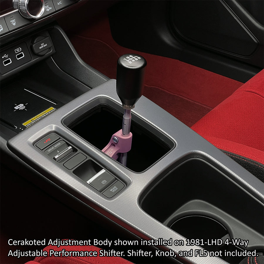 Cerakoted Adjustment Bodies for 1981-LHD Shifters