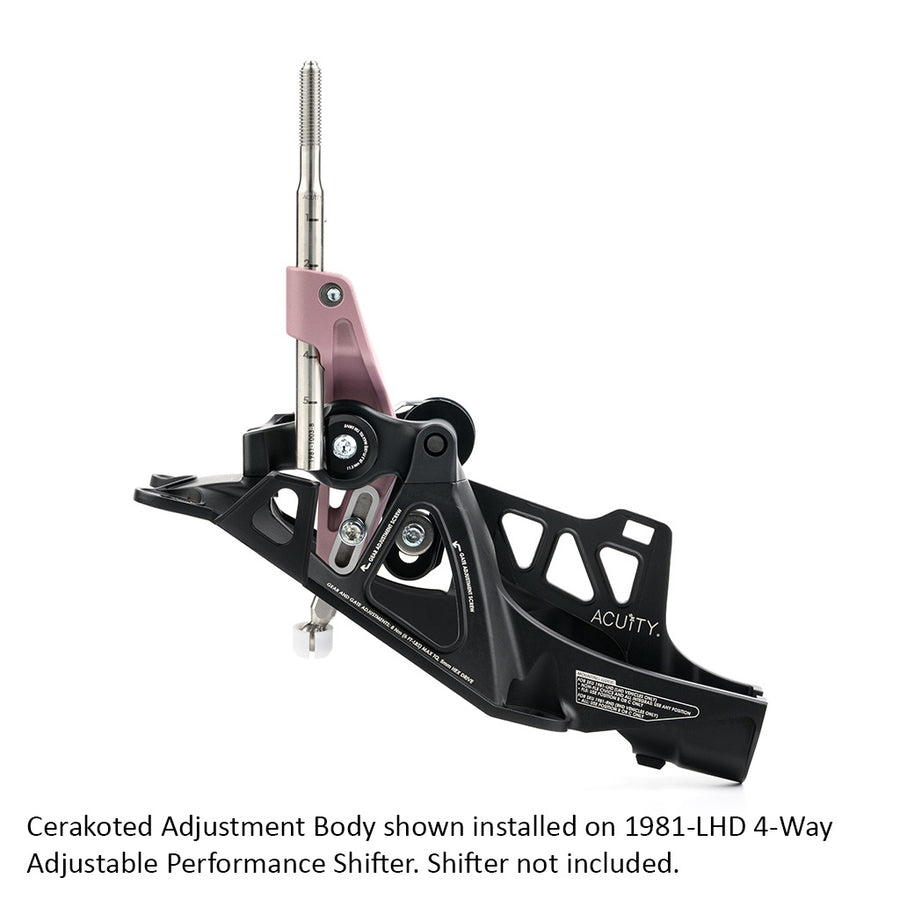 Cerakoted Adjustment Bodies for 1981-LHD Shifters