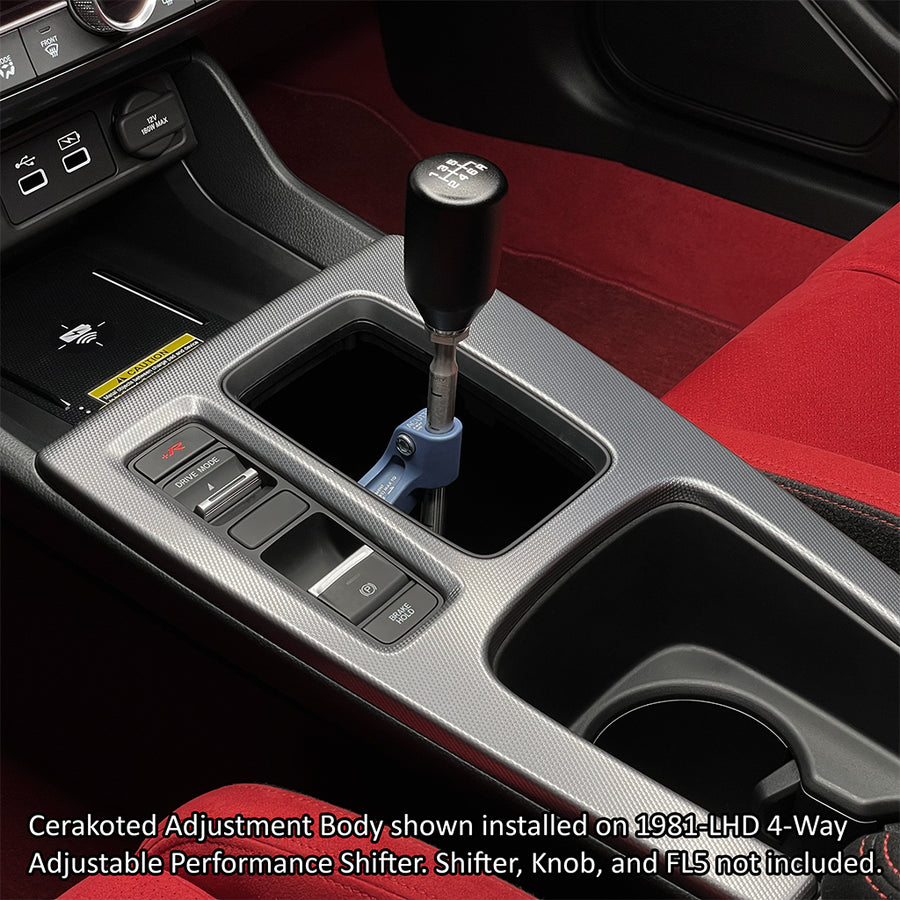 Cerakoted Adjustment Bodies for 1981-LHD Shifters