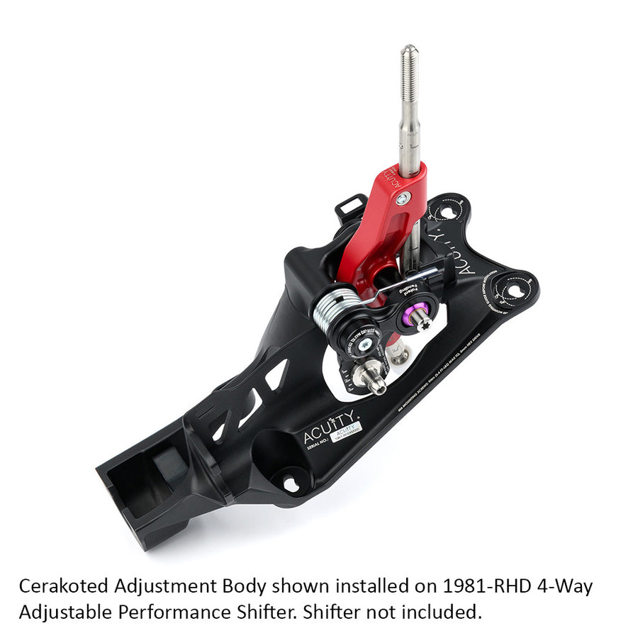 Cerakoted Adjustment Bodies for 1981-RHD Shifters
