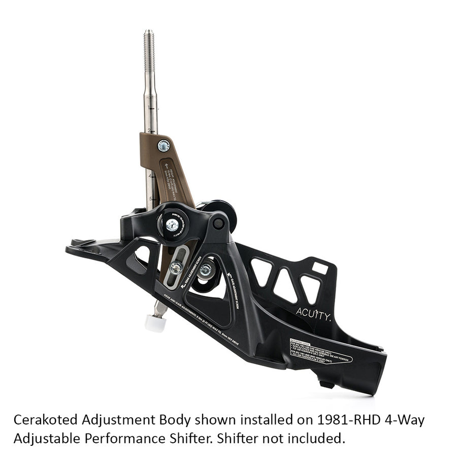 Cerakoted Adjustment Bodies for 1981-RHD Shifters