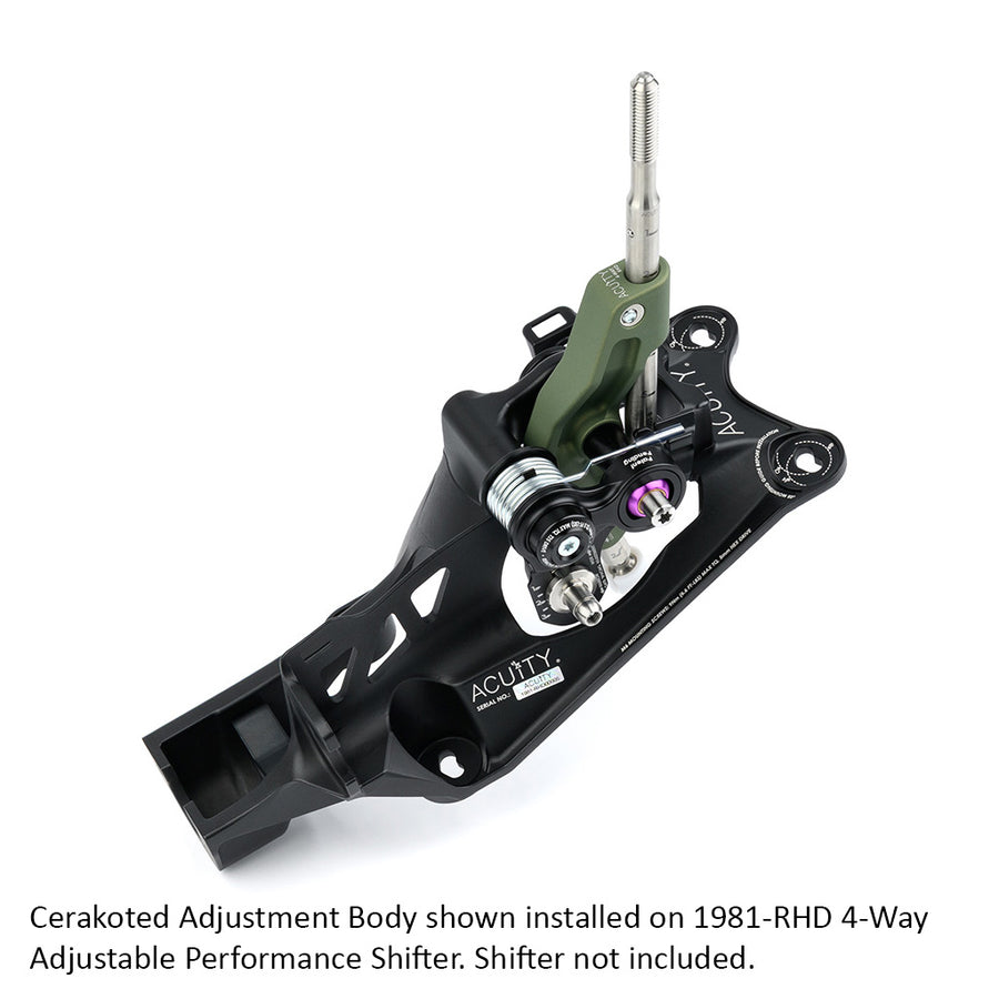 Cerakoted Adjustment Bodies for 1981-RHD Shifters