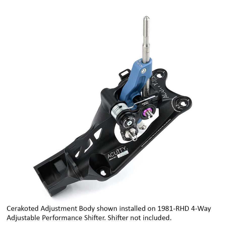 Cerakoted Adjustment Bodies for 1981-RHD Shifters