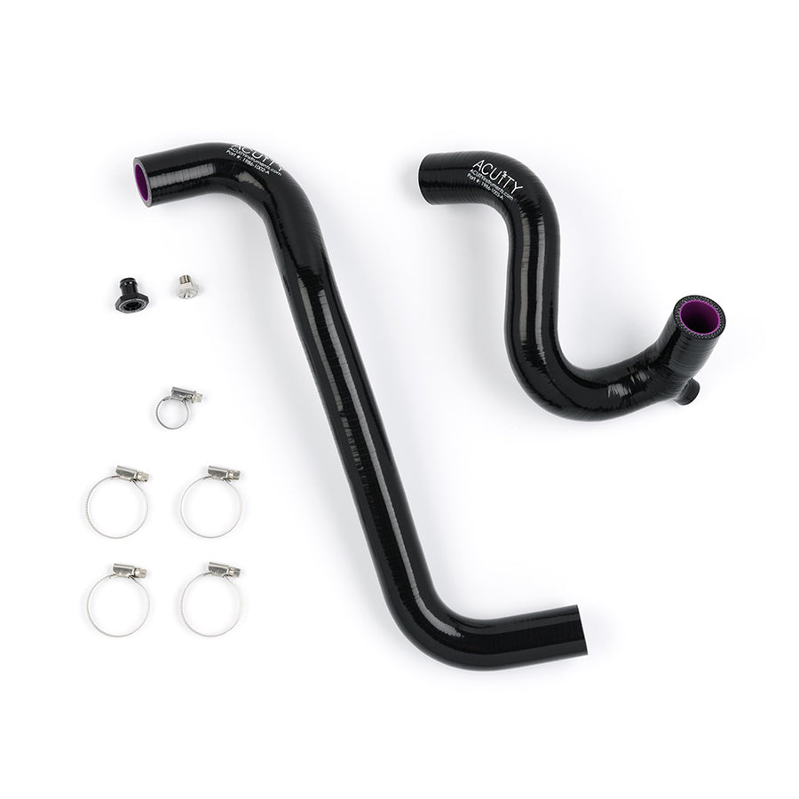 Super-Cooler, Reverse-Flow, Silicone Radiator Hoses for the 11th Gen Honda Civic Type R and 5th Gen Acura Integra Type S