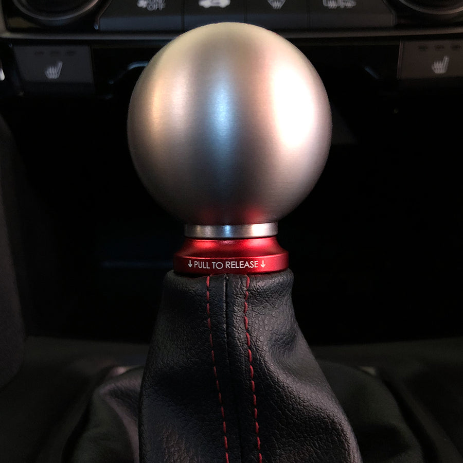 Shift Boot Collar Upgrade (Satin Red Aluminum Finish)