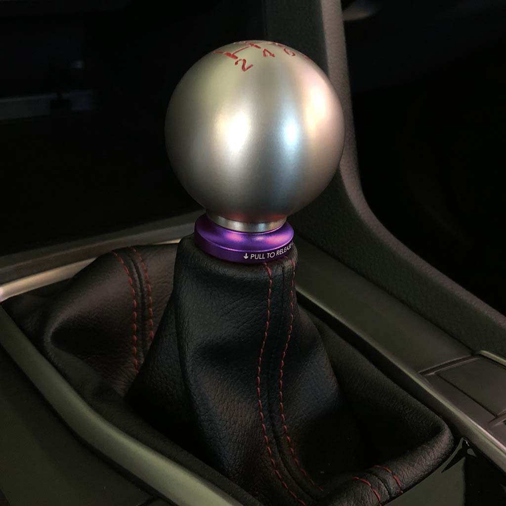 Shift Boot Collar Upgrade Satin Purple Aluminum Finish – ACUITY