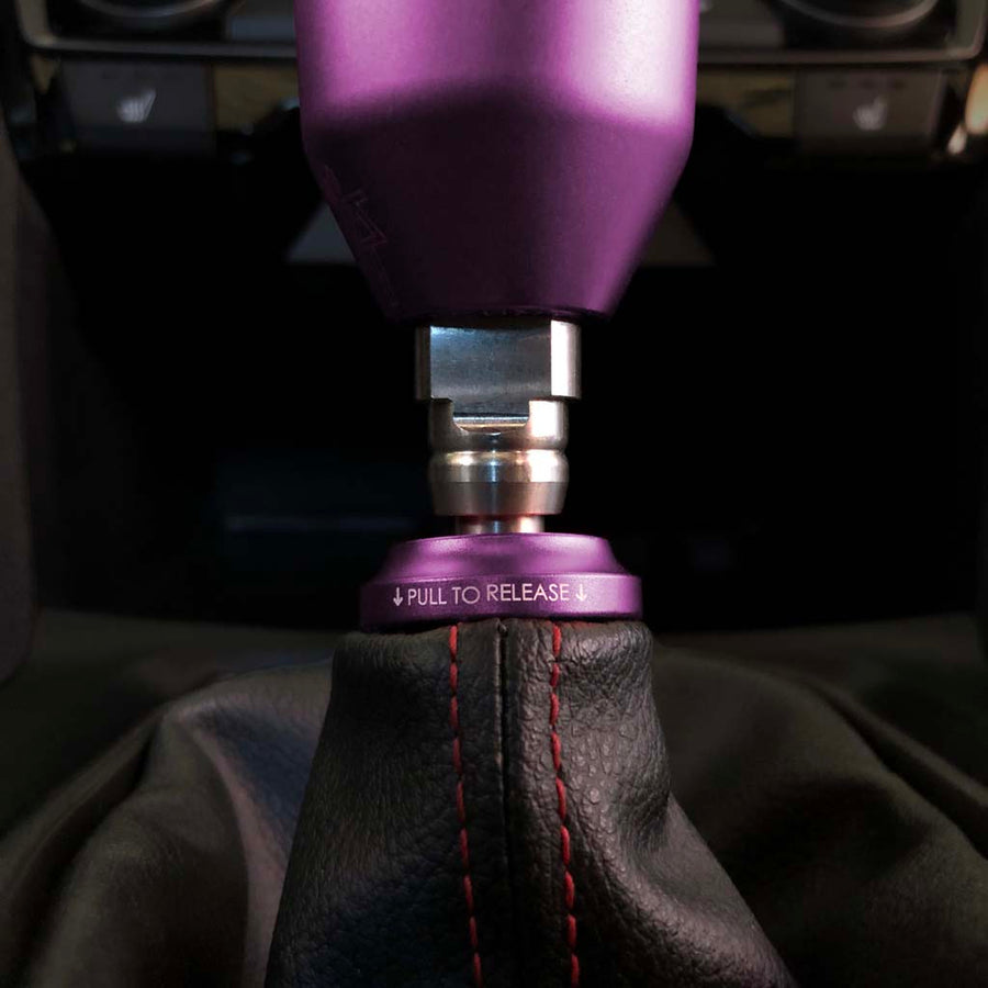 Shift Boot Collar Upgrade (Satin Purple Aluminum Finish)