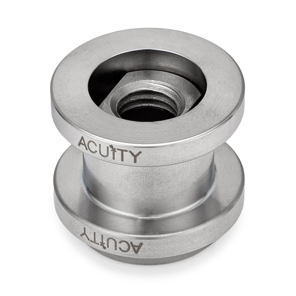 ラウンドファスナーType1 half ダイヤスタンプ Shift Boot Collar Upgrade Turned Stainless Finish – ACUITY Instruments