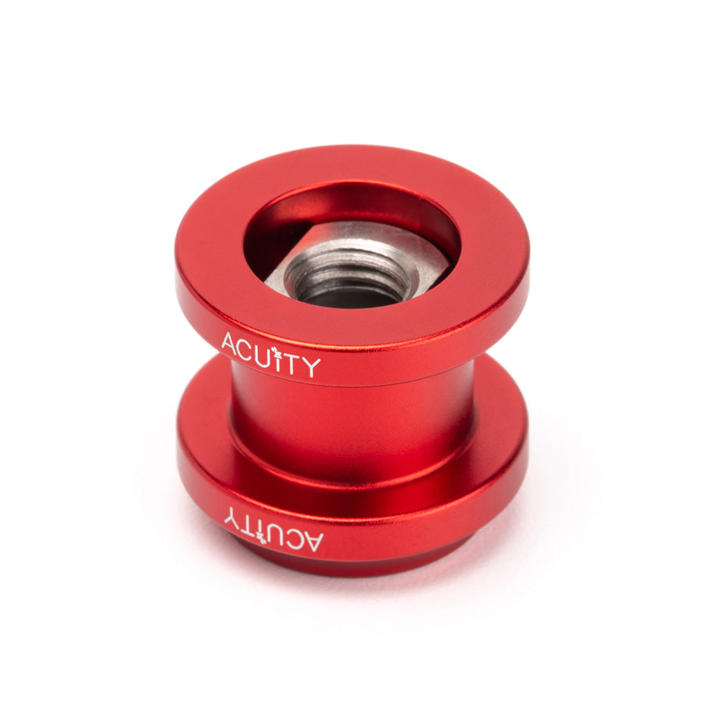 Satin Red Aluminum Shift Boot Collar Upgrade – ACUITY Instruments