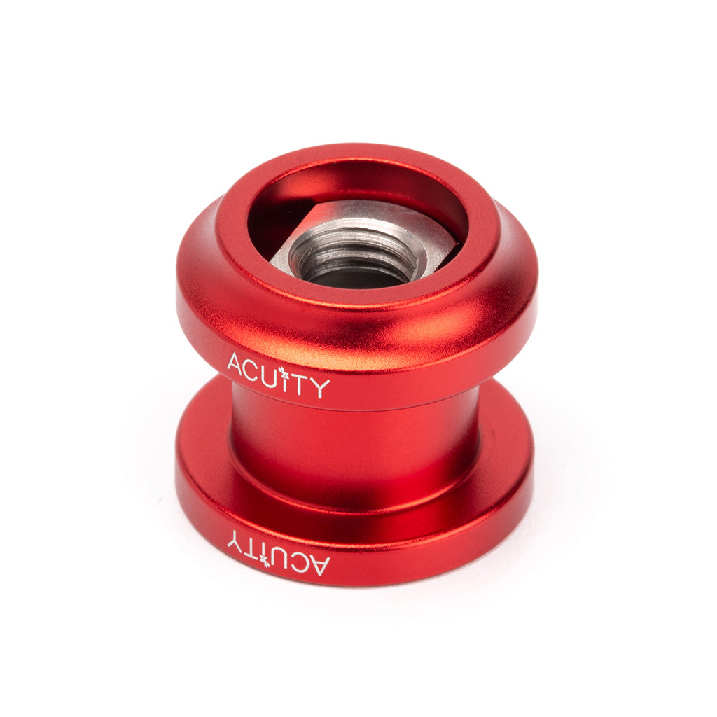 Satin Red Aluminum Shift Boot Collar Upgrade – ACUITY Instruments