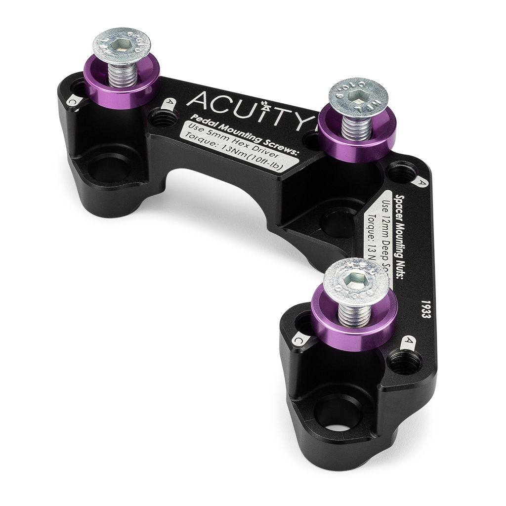 シビック(FK型)　ACUITY スロットルペダルスペーサー Throttle Pedal Spacer ACUITY Instruments for Honda RHD