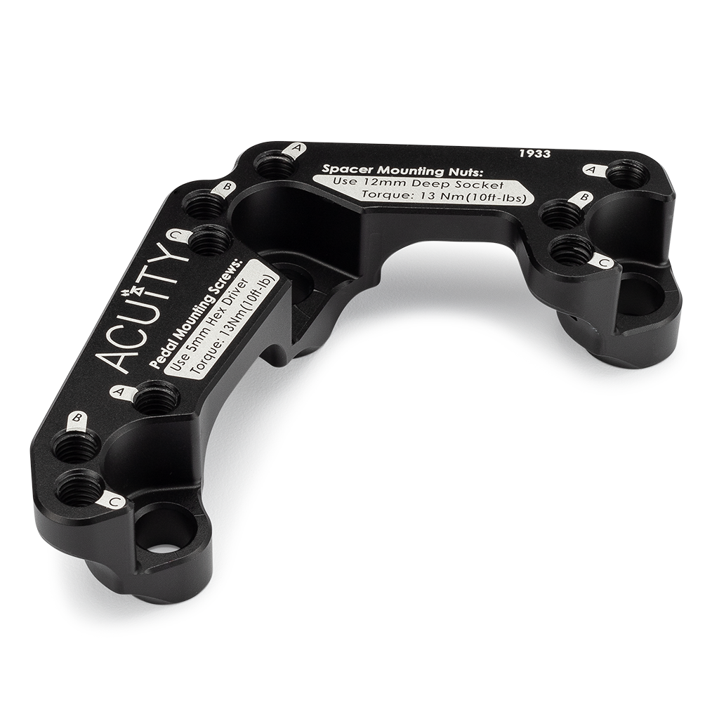 Throttle Pedal Spacer ACUITY Instruments for Honda RHD Throttle Pedal Spacer ACUITY Instruments for Honda RHD