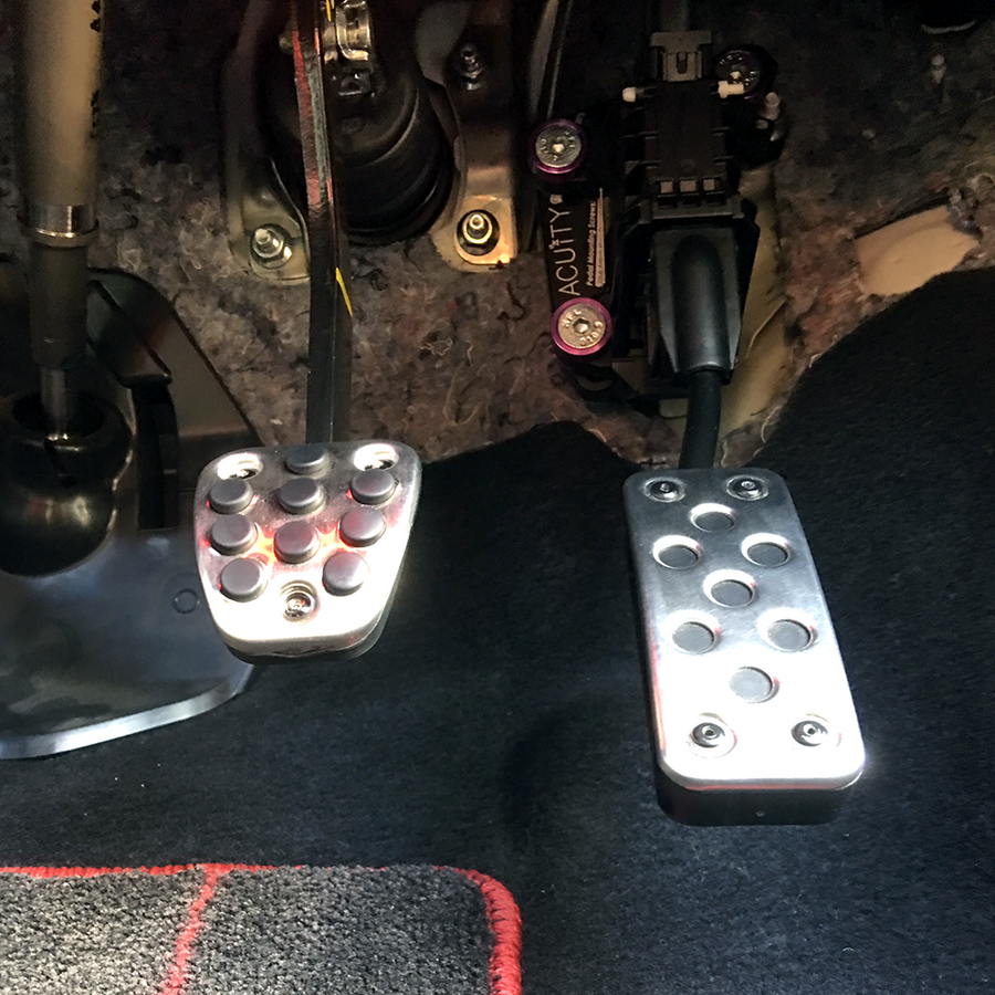 Throttle Pedal Spacer for the Right-Hand-Drive Vehicles