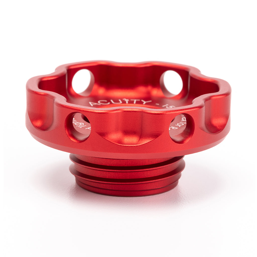 J-Specialty Billet Aluminum Anodized Red Oil Filler Cap – Honda Acura Civic RSX